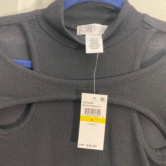 Black Cut-Out Dress - Picture 2 of 8